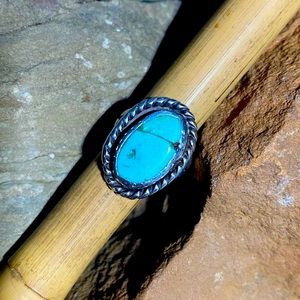 925 Sterling Silver Turquoise Ring